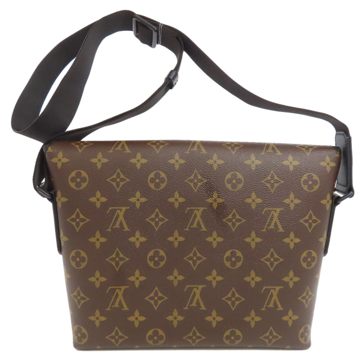 LOUIS VUITTON M45557 Magnetic messenger Shoulder Bag Monogram Macassar Ladies [Used]