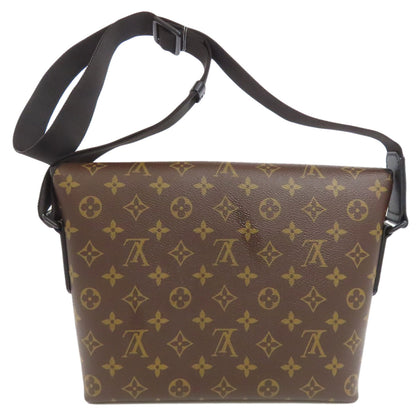 LOUIS VUITTON M45557 Magnetic messenger Shoulder Bag Monogram Macassar Ladies [Used]