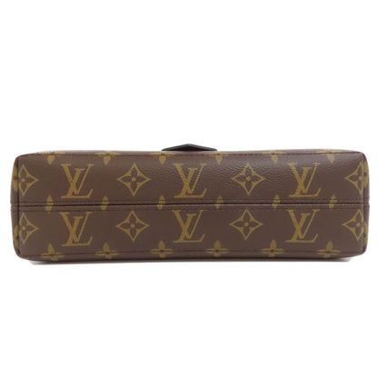 LOUIS VUITTON M45557 Magnetic messenger Shoulder Bag Monogram Macassar Ladies [Used]