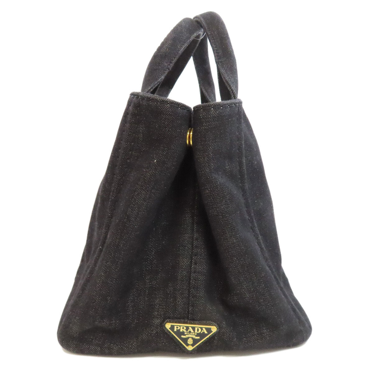 PRADA  B2642B Tote Bag Canapa 2WAY Denim Ladies