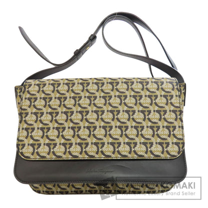 Salvatore Ferragamo   Shoulder Bag Gancinipattern PVC Ladies