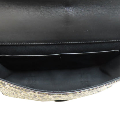 Salvatore Ferragamo Gancinipattern Shoulder Bag PVC Ladies [Used]