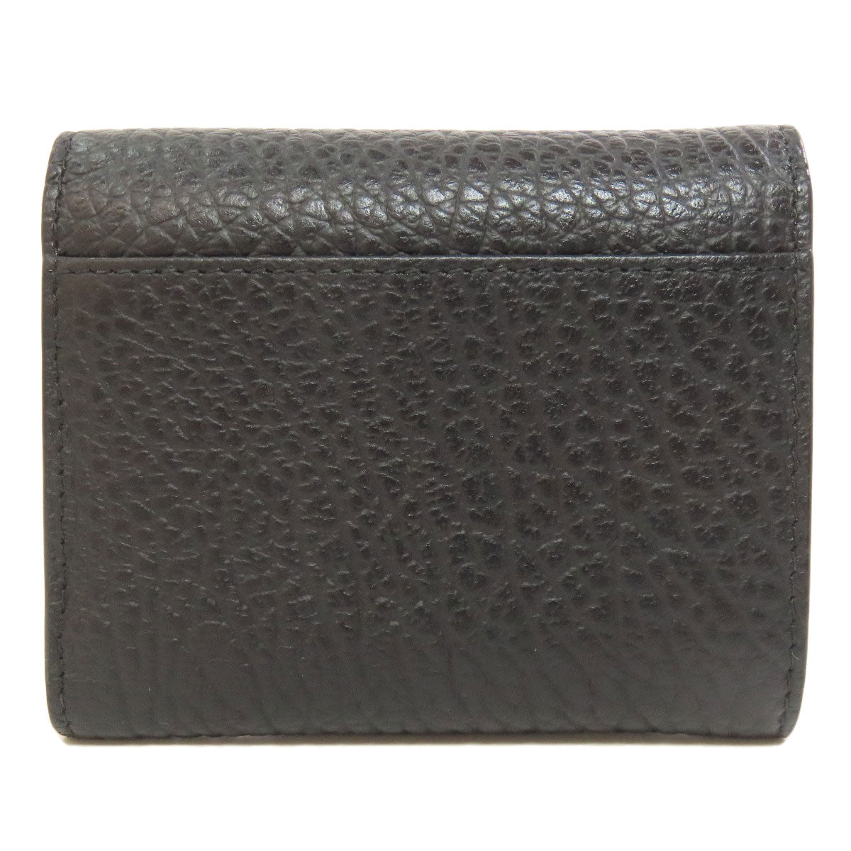 MaisonMargiela   Bifold Wallet with Coin Pocket Simple design Leather Ladies