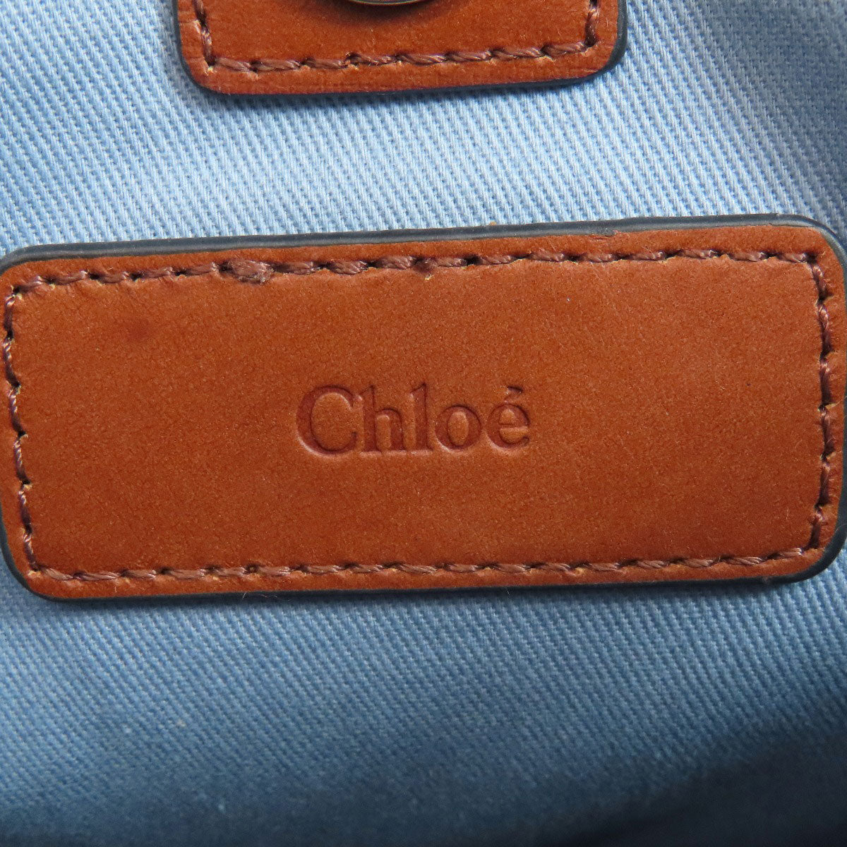 CHLOE   Handbag 2WAY Denim Ladies