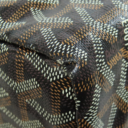 GOYARD Saint Louis PM herringbone pattern Tote Bag Coating canvas Ladies [Used]