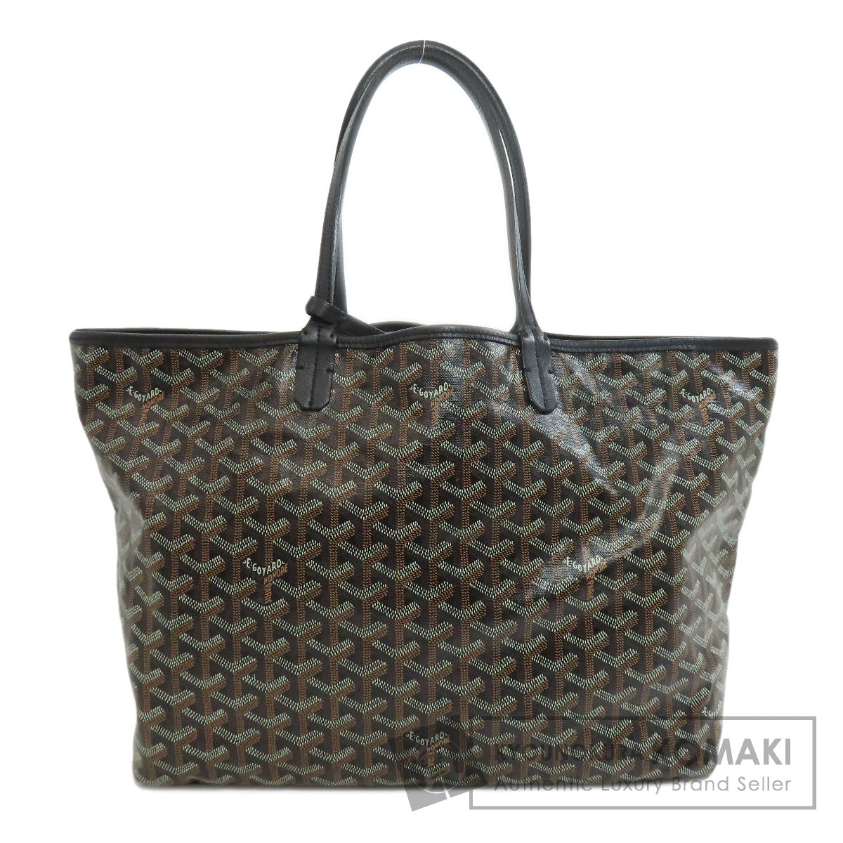 GOYARD Saint Louis PM herringbone pattern Tote Bag Coating canvas Ladies [Used]