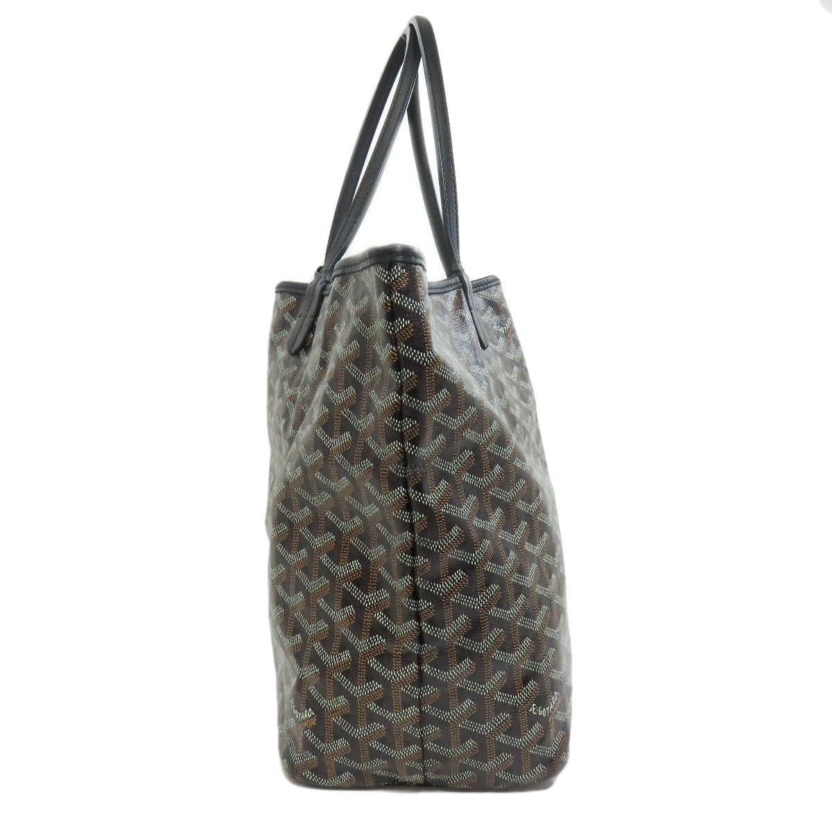GOYARD Saint Louis PM herringbone pattern Tote Bag Coating canvas Ladies [Used]