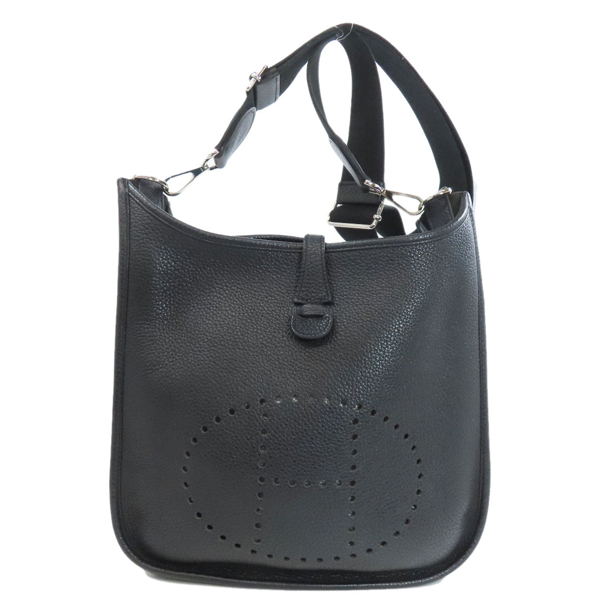 HERMES Evelyne3 PM SilverHardware Shoulder Bag Taurillon Clemence Ladies [Used]