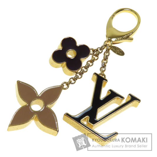 LOUIS VUITTON  M67119 key ring Bag Charm Fleur de Monogram Metal Ladies