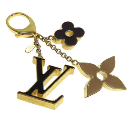 LOUIS VUITTON  M67119 key ring Bag Charm Fleur de Monogram Metal Ladies