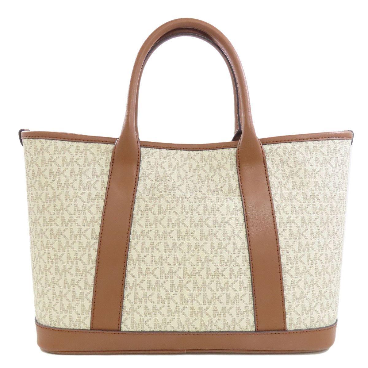 Michael Kors MK Signature 2WAY Tote Bag PVC Ladies [Used]