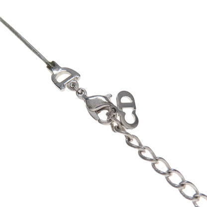 CHRISTIAN DIOR D logo Necklace Metal Ladies [Used]