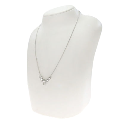 CHRISTIAN DIOR D logo Necklace Metal Ladies [Used]