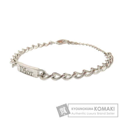 CHRISTIAN DIOR logo Bracelet Metal Ladies [Used]