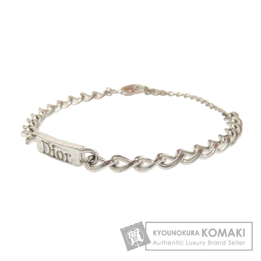 CHRISTIAN DIOR logo Bracelet Metal Ladies [Used]