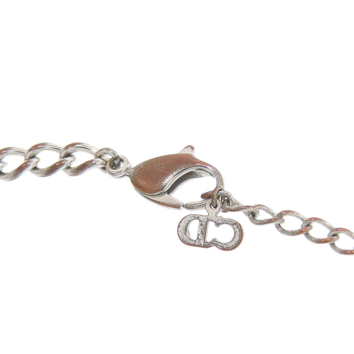 CHRISTIAN DIOR logo Bracelet Metal Ladies [Used]