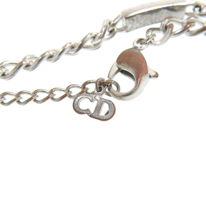 CHRISTIAN DIOR logo Bracelet Metal Ladies [Used]