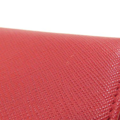 PRADA logo Long wallet (with coin pocket) Safiano Ladies [Used]