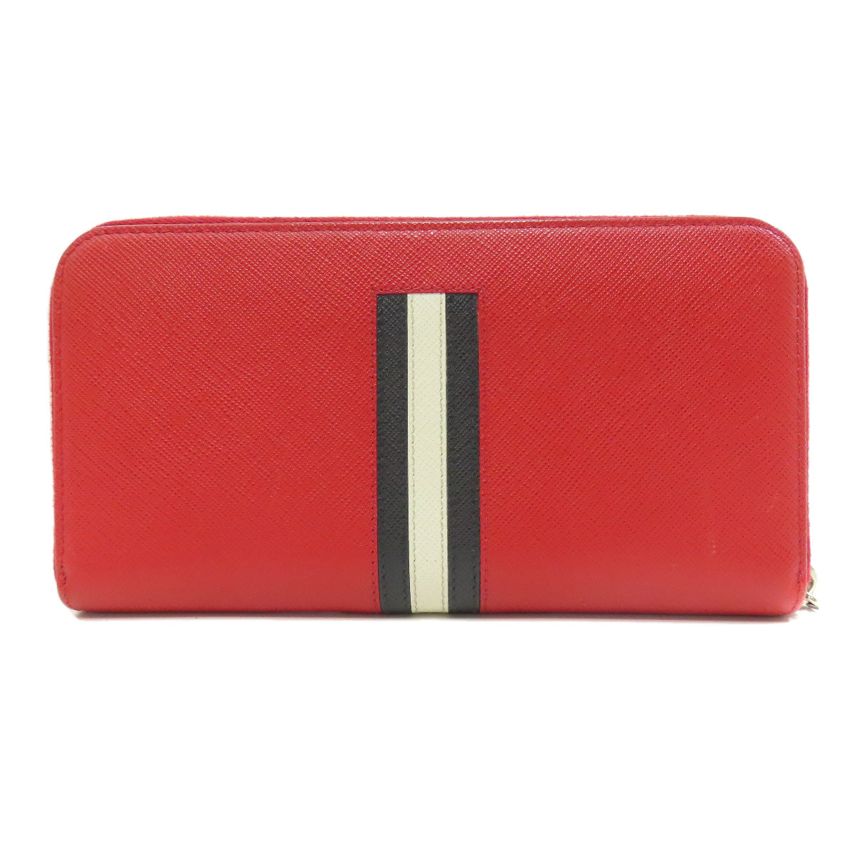 PRADA logo Long wallet (with coin pocket) Safiano Ladies [Used]