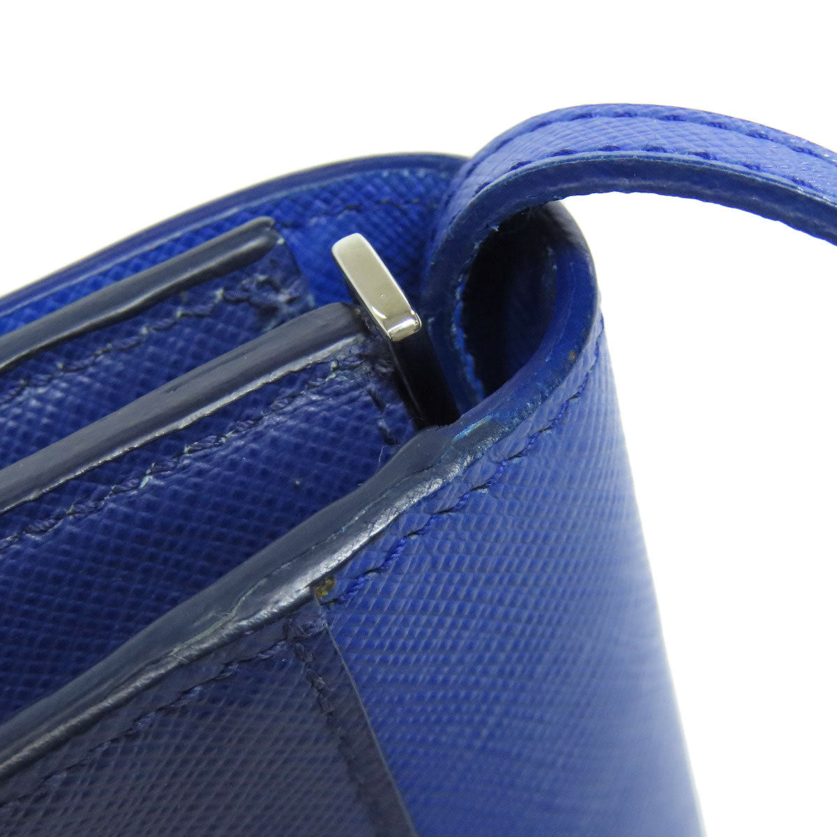 PRADA Shoulder wallet Long wallet (with coin pocket) Safiano Ladies [Used]