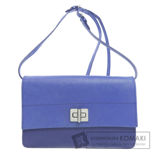 PRADA Shoulder wallet Long wallet (with coin pocket) Safiano Ladies [Used]