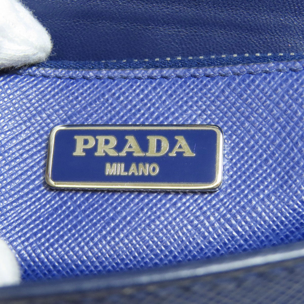 PRADA Shoulder wallet Long wallet (with coin pocket) Safiano Ladies [Used]