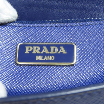 PRADA Shoulder wallet Long wallet (with coin pocket) Safiano Ladies [Used]