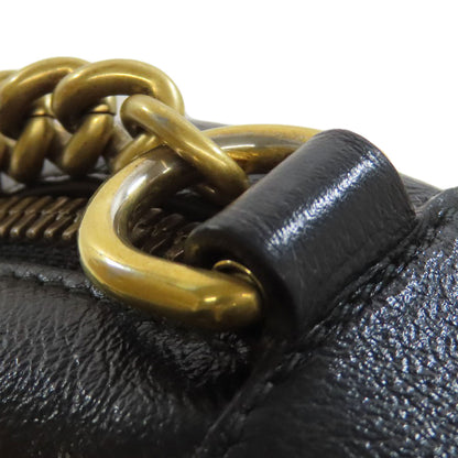 GUCCI 550154 Round Chain Shoulder Shoulder Bag Leather Ladies [Used]