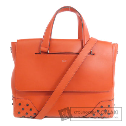 TODS   Tote Bag Studs Leather Ladies