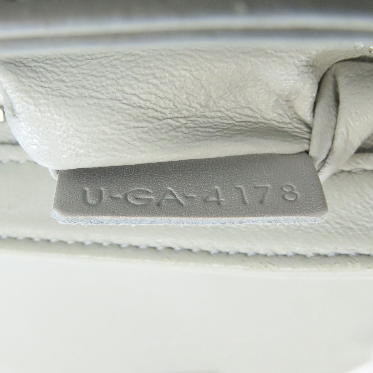 CELINE CHardware Shoulder Bag Leather Ladies [Used]