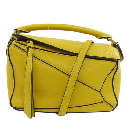 LOEWE Puzzle bag mini 2WAY Handbag Calf Ladies [Used]