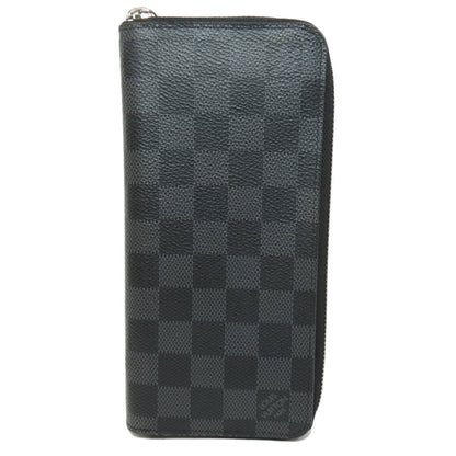 LOUIS VUITTON  N63095 Long wallet (with coin pocket) Zippy wallet Vertical Damier canvas Ladies