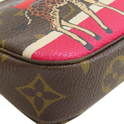 LOUIS VUITTON  M62087 Accessory pouch Mini Pochettes & Accessories Giraffe Monogram canvas Ladies