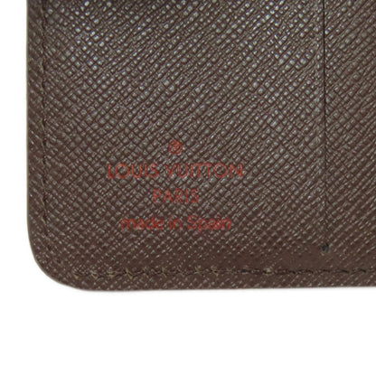 LOUIS VUITTON  M61668 Bifold Wallet with Coin Pocket Compact zip Damier canvas Ladies