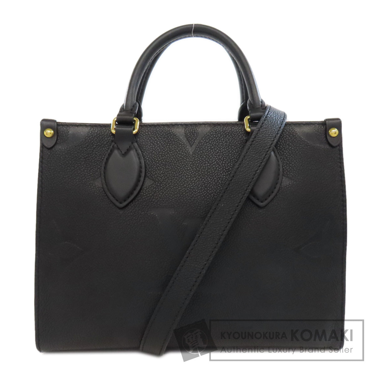 LOUIS VUITTON  M45653 Handbag On the Go PM Empreinte Ladies