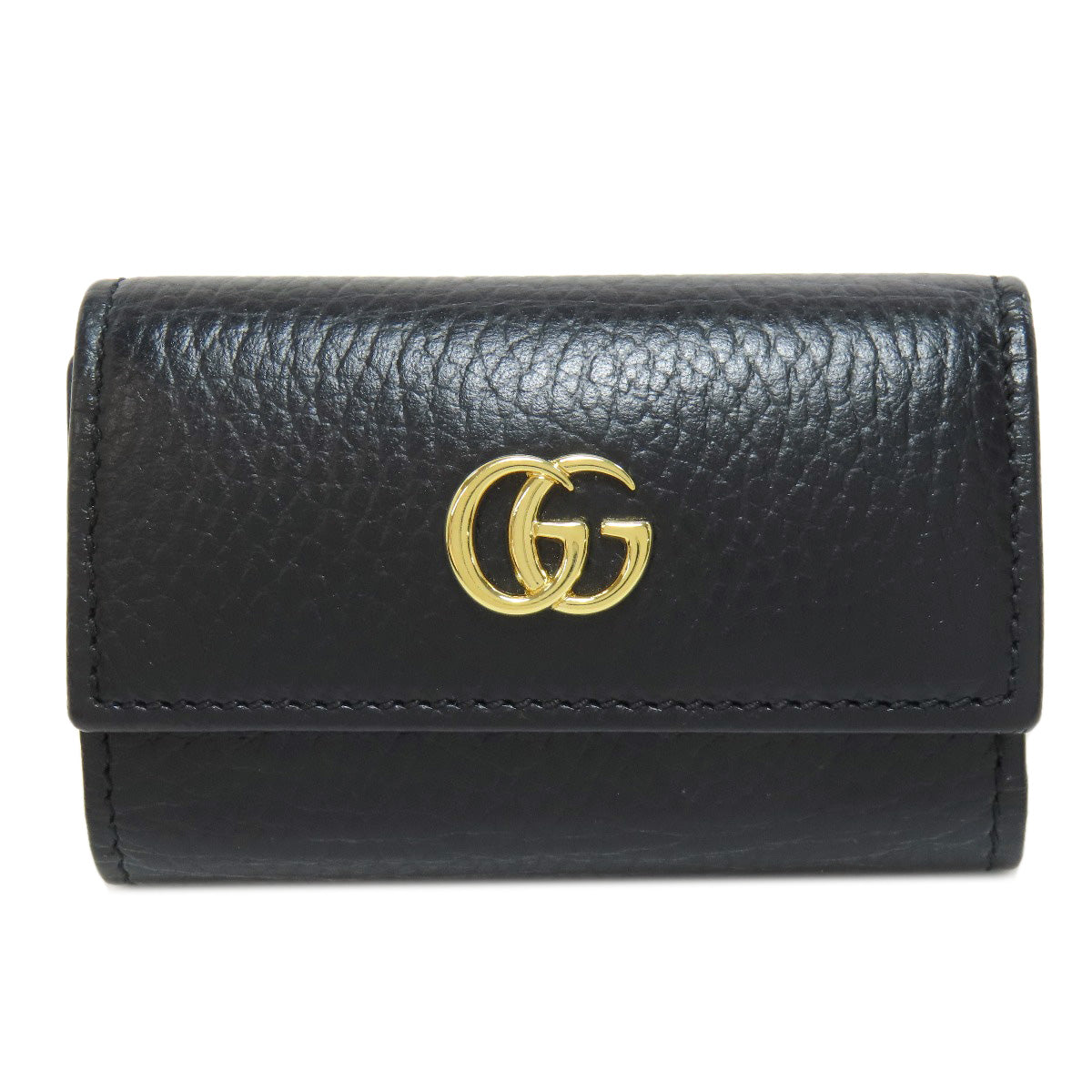 GUCCI 456118 Double G key holder Leather Ladies [Used]