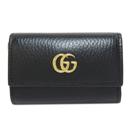 GUCCI 456118 Double G key holder Leather Ladies [Used]