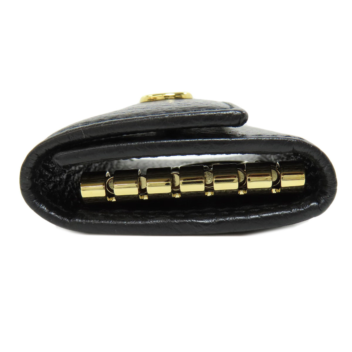 GUCCI 456118 Double G key holder Leather Ladies [Used]