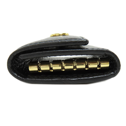 GUCCI 456118 Double G key holder Leather Ladies [Used]