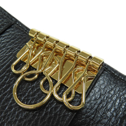 GUCCI 456118 Double G key holder Leather Ladies [Used]
