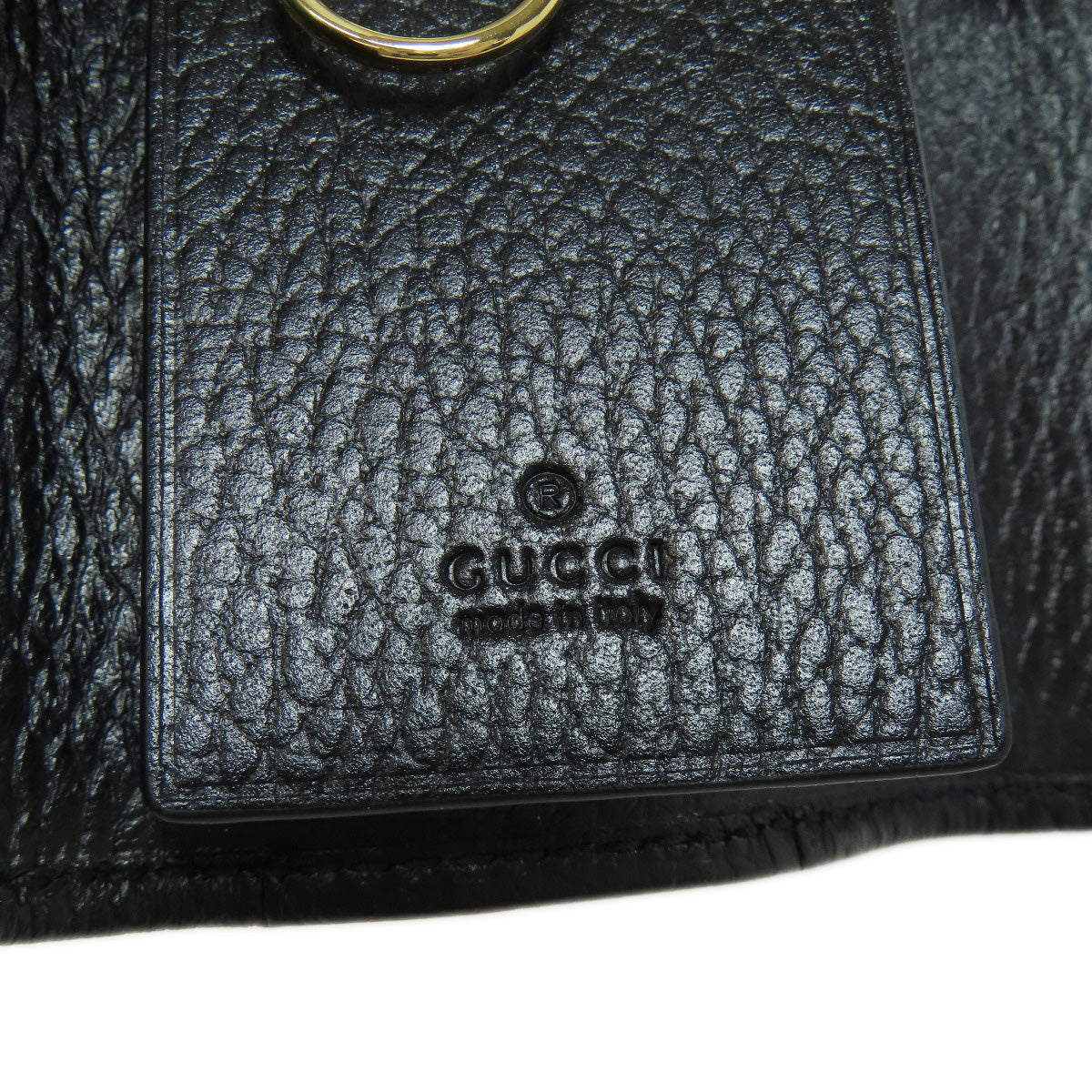 GUCCI 456118 Double G key holder Leather Ladies [Used]