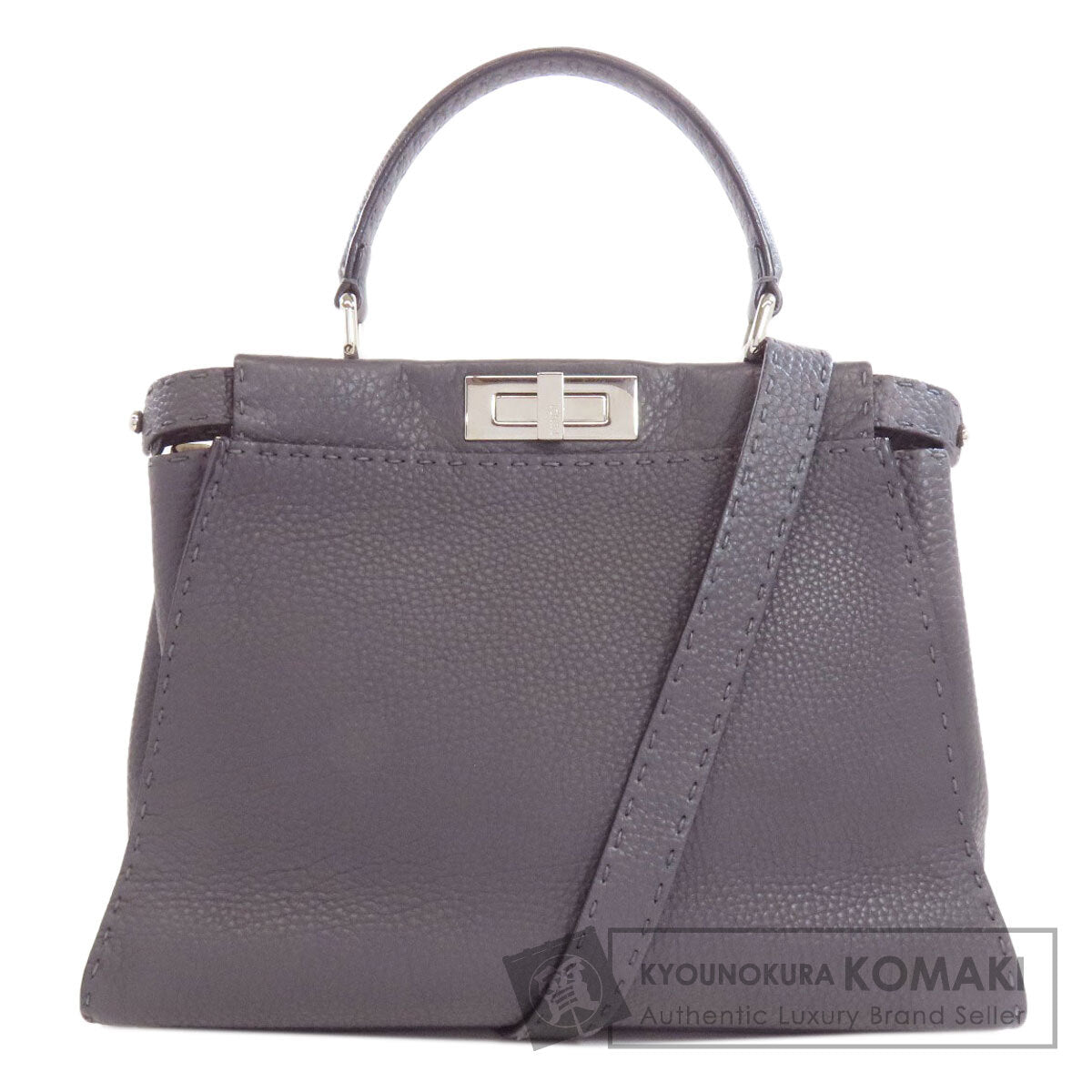 FENDI   Handbag Peekaboo Celeria 2WAY Calf Ladies