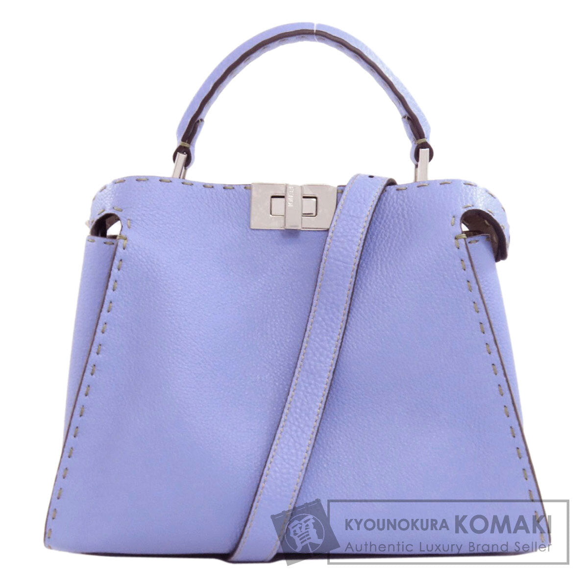 FENDI   Handbag Peekaboo Celeria 2WAY Calf Ladies