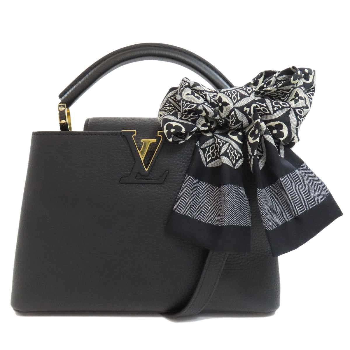 LOUIS VUITTON M94755 Capusine BB Handbag Calf Ladies [Used]