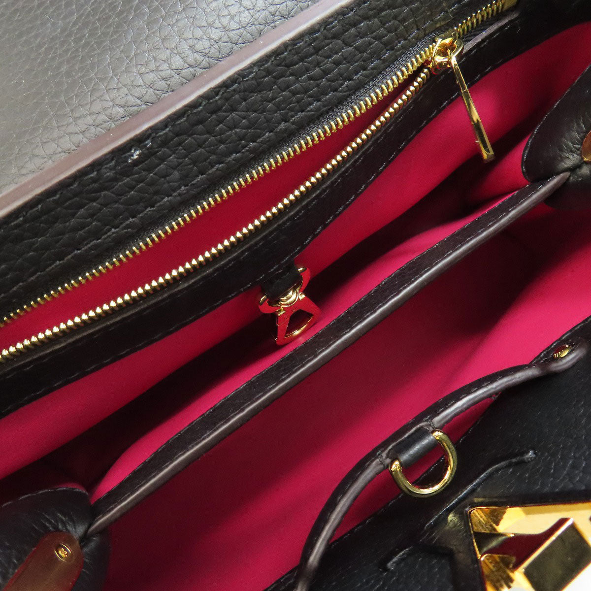 LOUIS VUITTON M94755 Capusine BB Handbag Calf Ladies [Used]