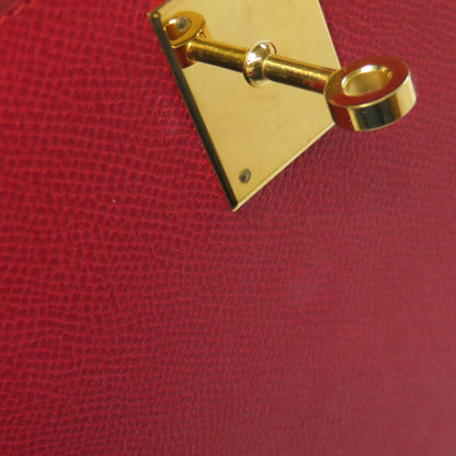 HERMES Kelly 28 outside stitching GoldHardware Handbag Epsom Ladies [Used]