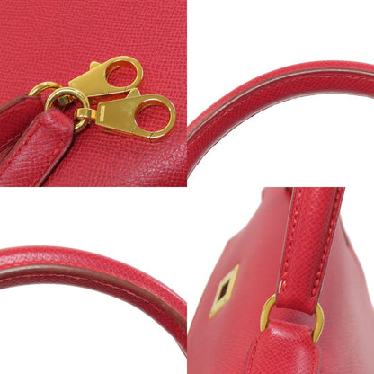 HERMES Kelly 28 outside stitching GoldHardware Handbag Epsom Ladies [Used]