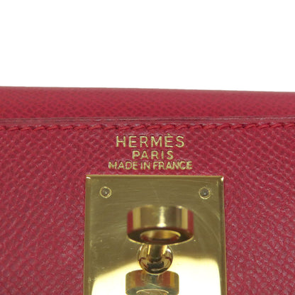 HERMES Kelly 28 outside stitching GoldHardware Handbag Epsom Ladies [Used]