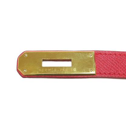 HERMES Kelly 28 outside stitching GoldHardware Handbag Epsom Ladies [Used]