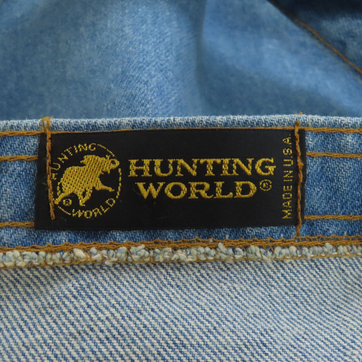 HUNTING WORLD   Tote Bag logo Denim Ladies